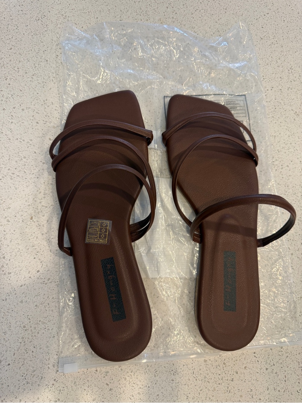Shein Brown Sandals